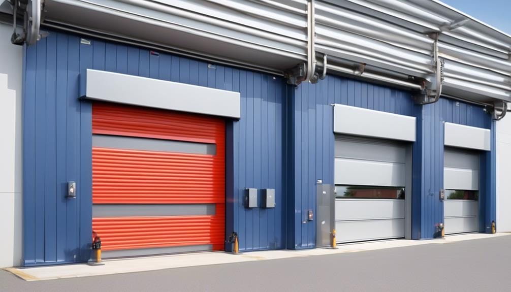 efficiency of high speed industrial doors