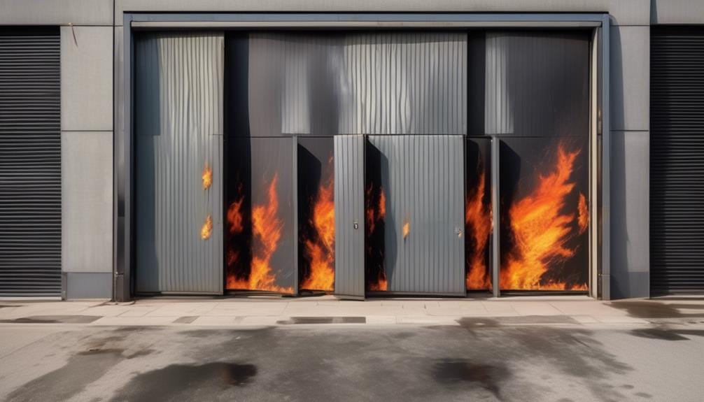 fire resistance in roller shutters
