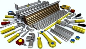 important metals for roller door construction