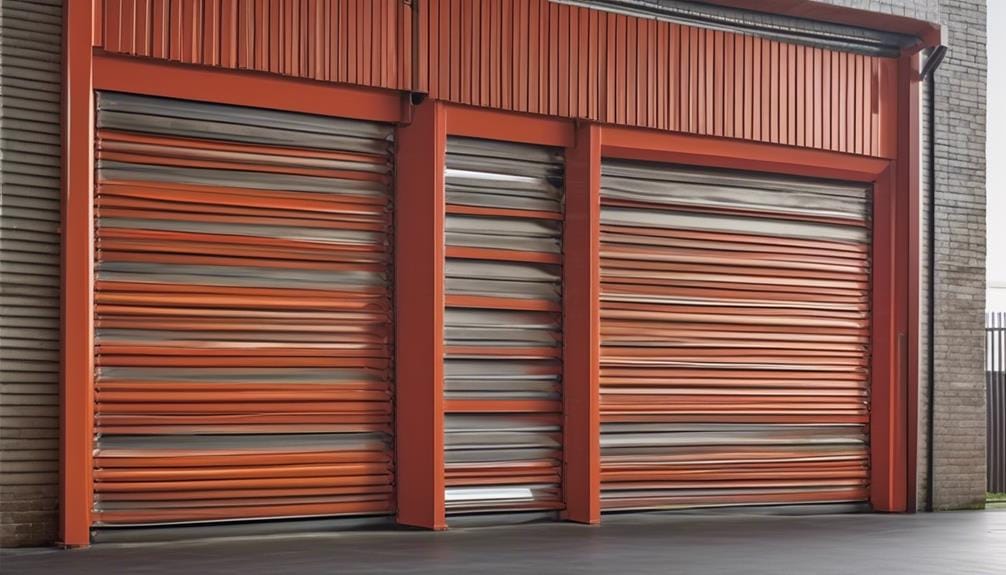 the robustness of steel roller doors